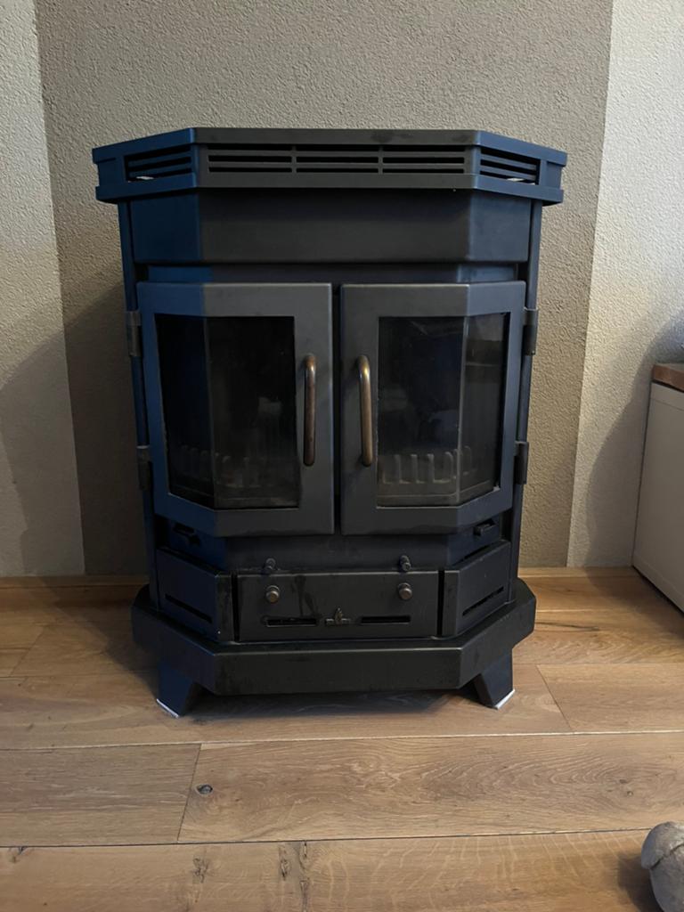 Barbas houtkachel, Huis en Inrichting, Kachels, Ophalen, Gebruikt, Houtkachel, Vrijstaand