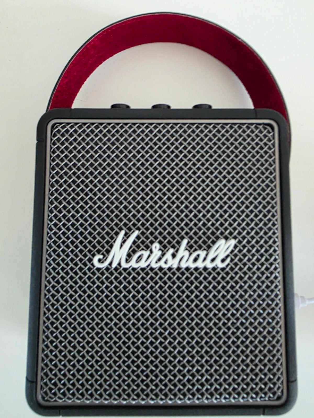 Marshall Stockwell 2 (Black & Steel), Stereo speakers, Zo goed als nieuw, 60 tot 120 watt, Bluetooth