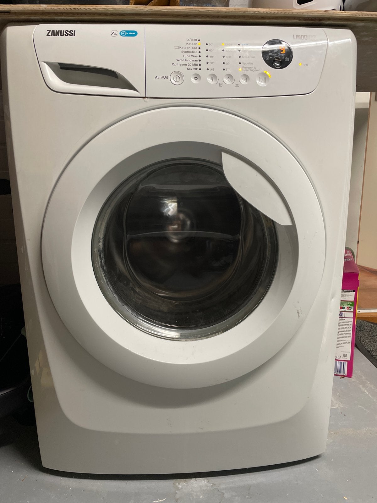 Zanussi Lindo 100 7kg Wasmachine, Ophalen, 6 tot 8 kg, Minder dan 1200 toeren, Zo goed als nieuw