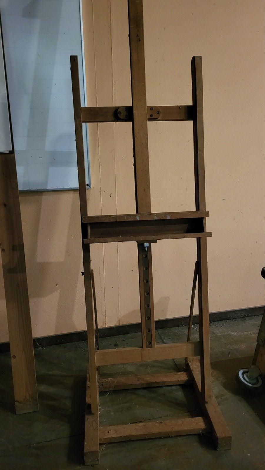 Groot houten schildersezel, Ophalen, Gebruikt, Ezel