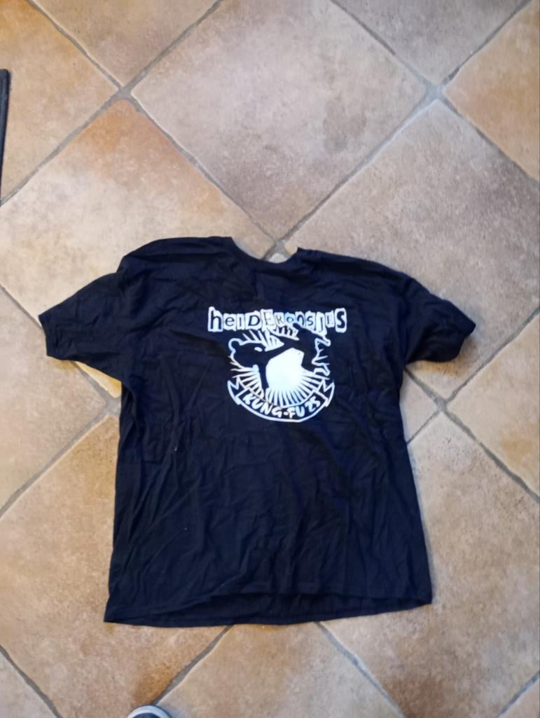 Heideroosjes t shirt van 25 jaar album kung fu, Zwart, Nieuw, Overige maten, Ophalen of Verzenden