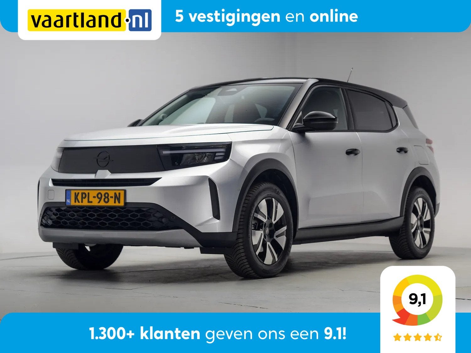 Opel Frontera Electric GS 44 kWh [ LED Navi Climate Camera ], Auto's, Opel, Automaat, 0 cilinders, Gebruikt, 44 kWh