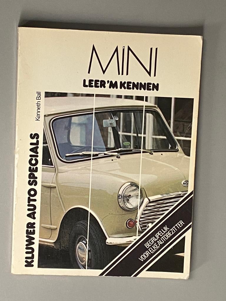 Mini - Kluwer Auto Specials Leer 'm kennen. (1976), Auto diversen, Ophalen of Verzenden