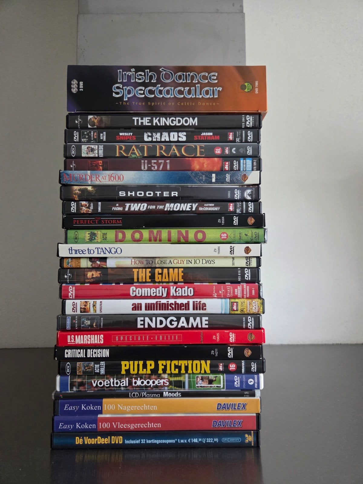 Collectie diverse DVD's, Ophalen of Verzenden, Gebruikt, Overige genres, Overige formaten