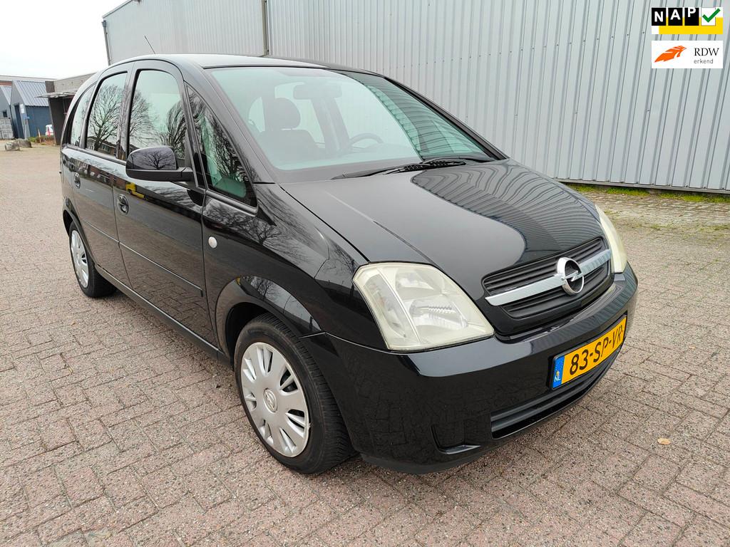 Opel Meriva 1.6-16V Enjoy, Voorwielaandrijving, Gebruikt, Zwart, Handgeschakeld