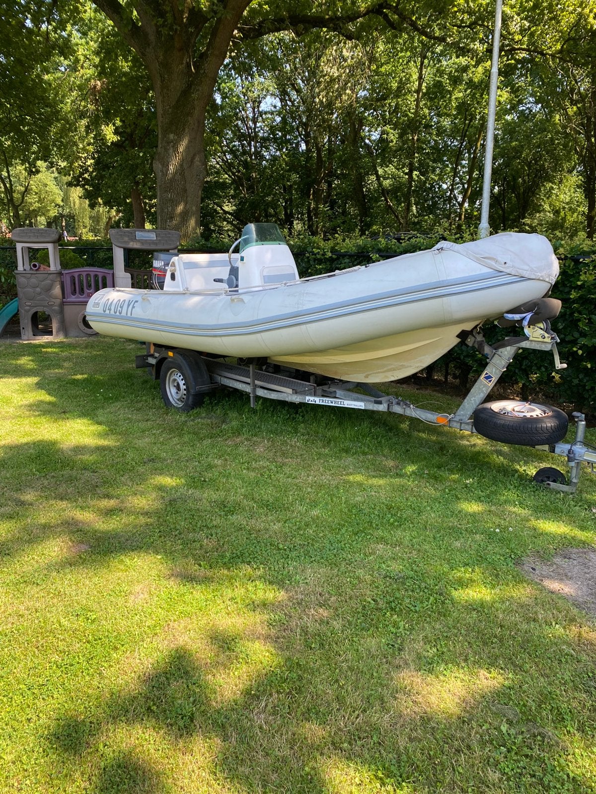 Zodiac rubberboot, Ophalen, Gebruikt, Zodiac