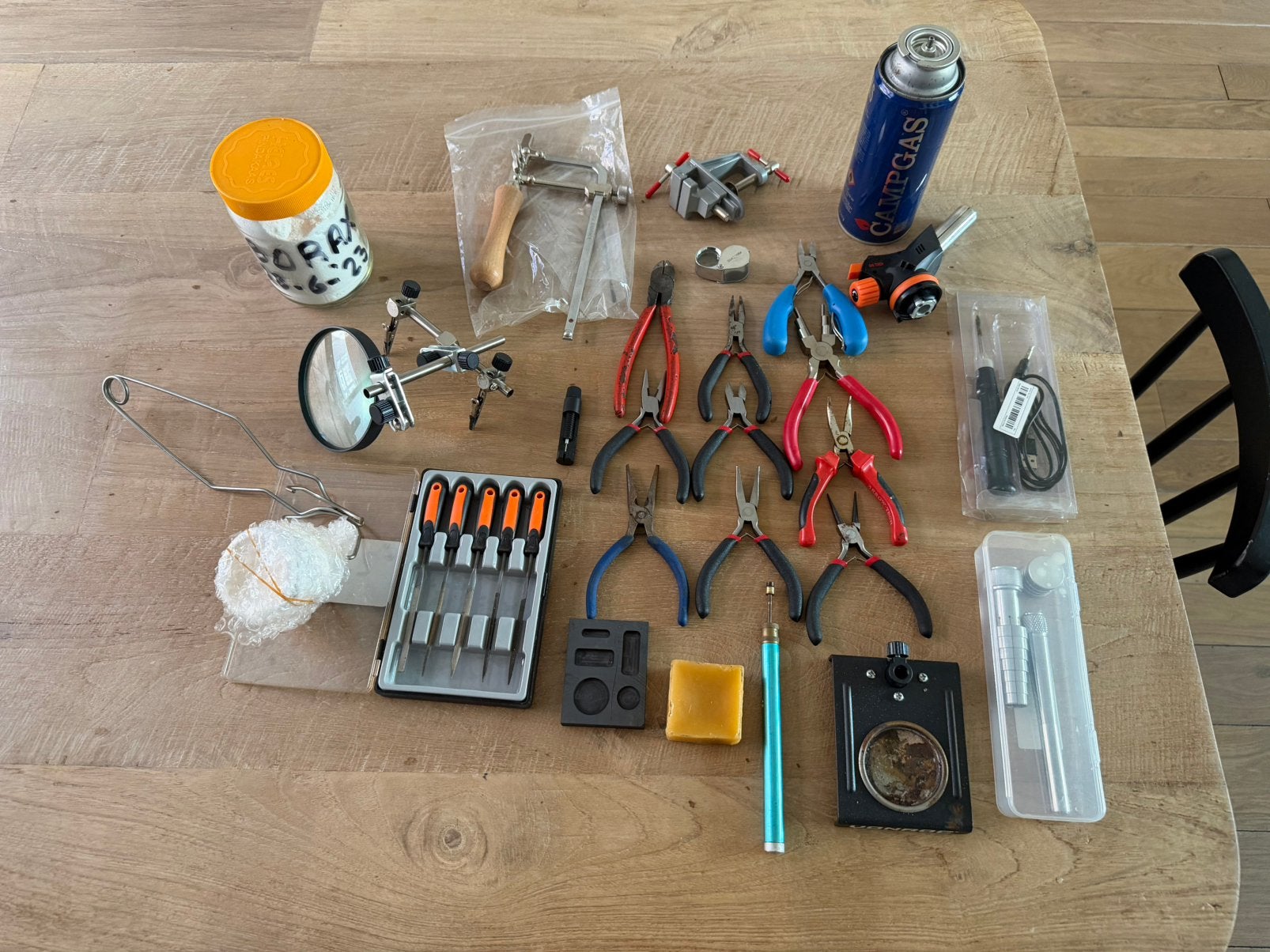 Complete horlogemaker / goudsmid / sieraden  – accessoires, Ophalen