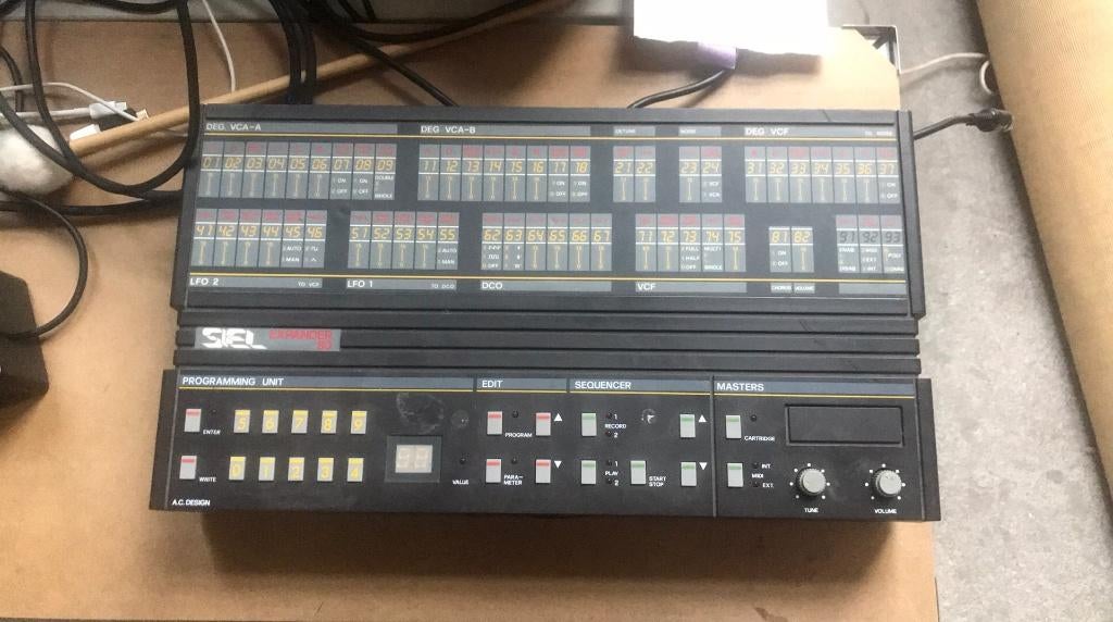 Siel 80 Expander, Muziek en Instrumenten, Overige merken, Gebruikt, Met midi-aansluiting, Overige aantallen