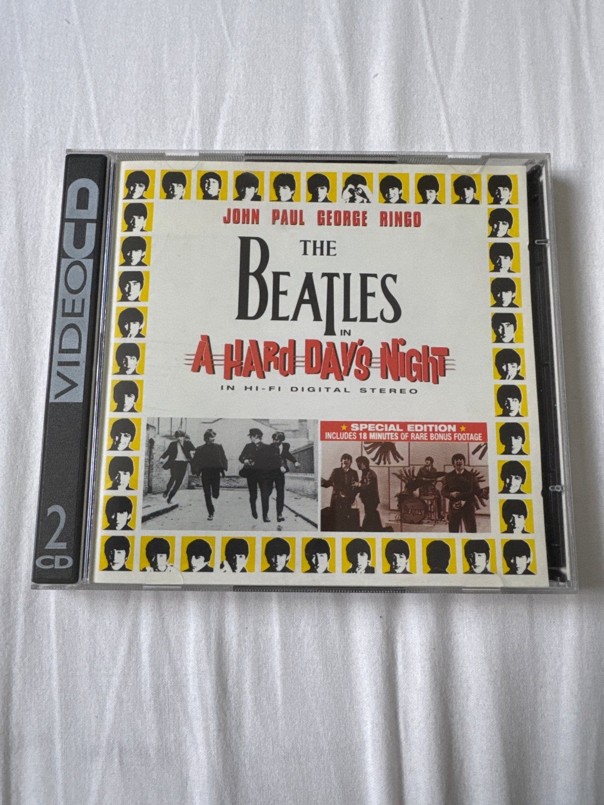 The Beatles - A Hard Day's Night (Special Edition VideoCD), Cd's en Dvd's, Alle leeftijden, Nederlands, Ophalen of Verzenden, Film