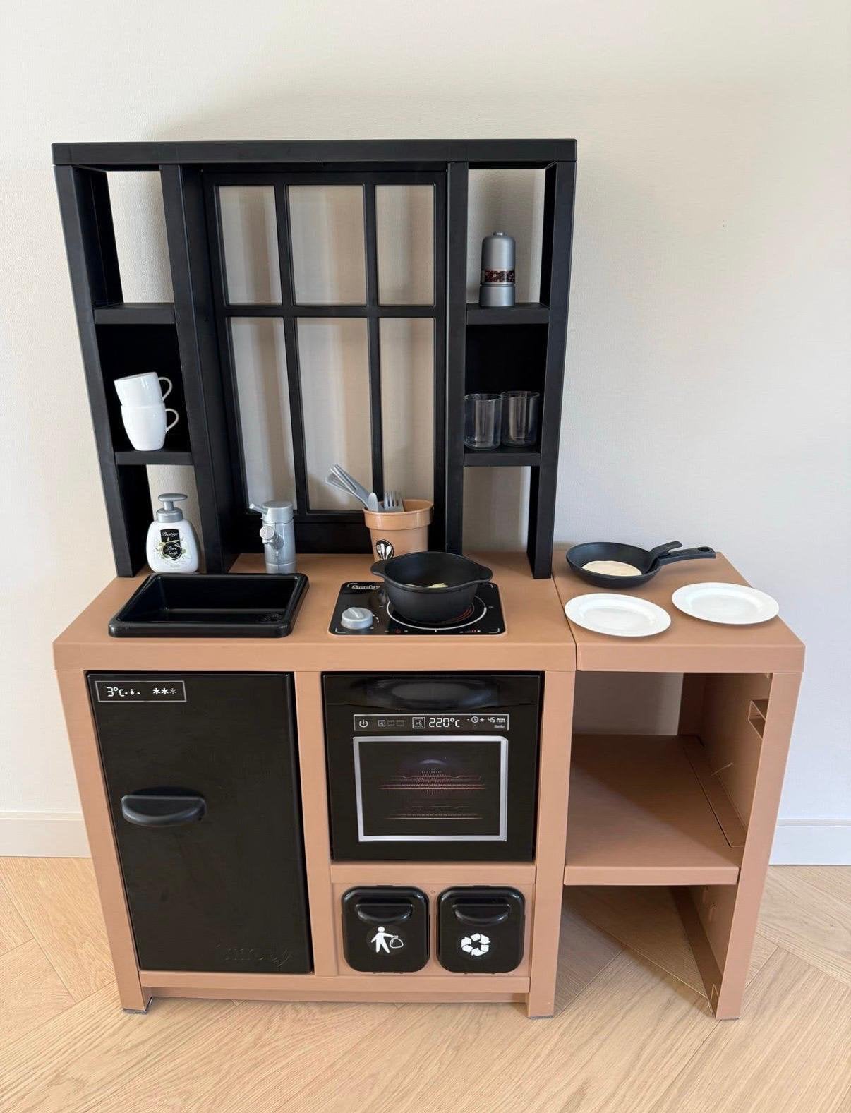 Smoby loft speelkeuken met accessoires, Ophalen, Zo goed als nieuw