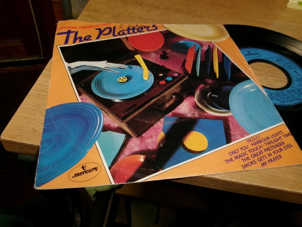 THE PLATTERS / Medley greatest hits / Franse FH / ZG / 1982, Ophalen of Verzenden, Gebruikt, Pop