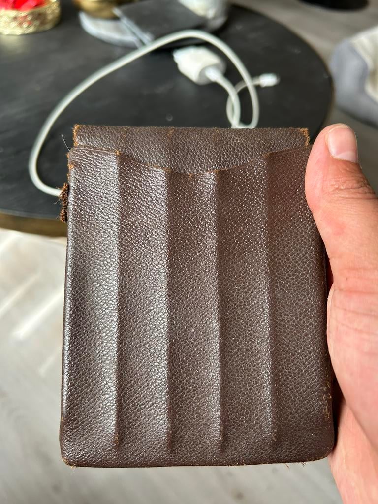 Sigaren koker oud van bakliet, Verzamelen, Ophalen of Verzenden, Zo goed als nieuw, Tabaksdoos of Verpakking