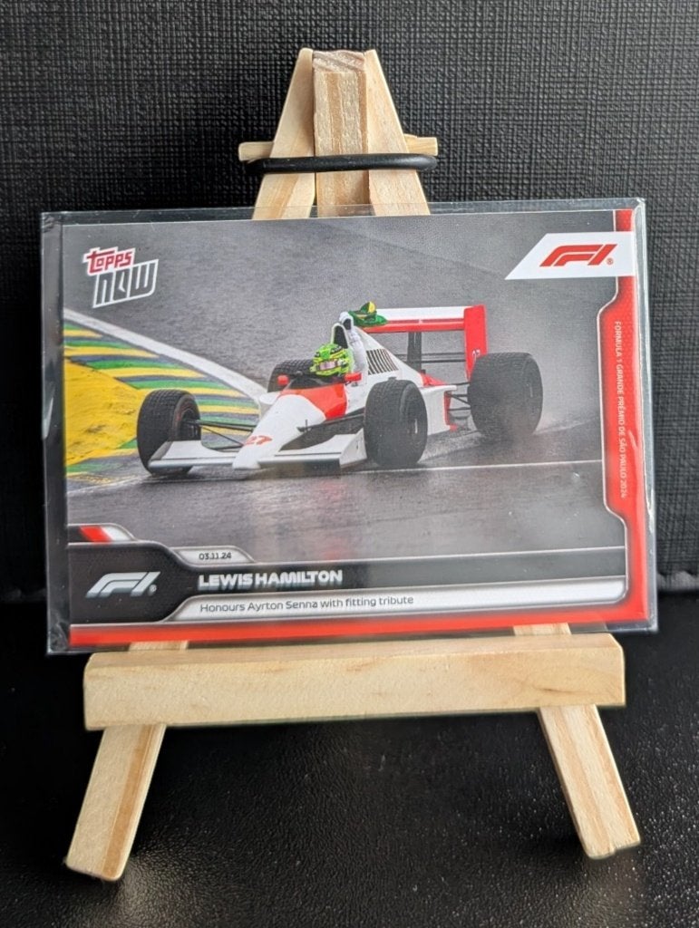 Topps now f1 lewis hamilton, Verzamelen, Ophalen of Verzenden, Nieuw, Formule 1