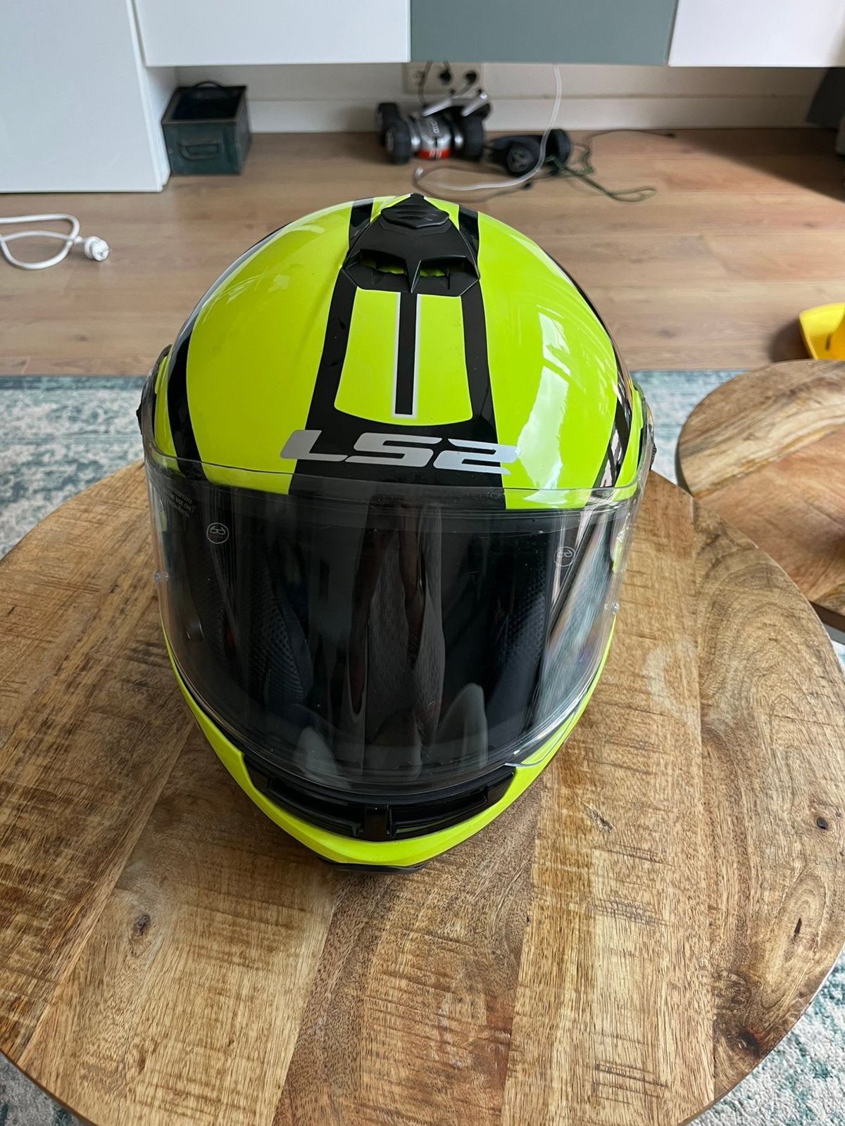 LS2 Strobe systeemhelm motorhelm  maat M 57-58, Overige merken, M, Systeemhelm, Ophalen of Verzenden