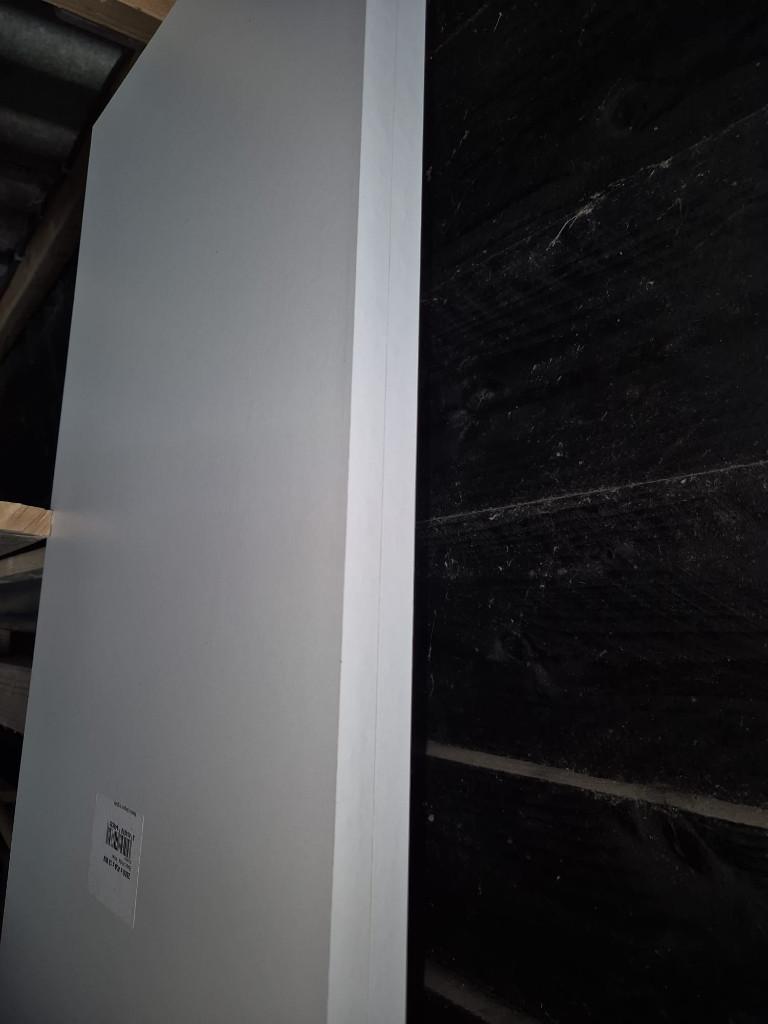 Meubelpaneel wit 250x40cm | 2 stuks | NIEUW!, Doe-het-zelf en Verbouw, Platen en Panelen, Ophalen, Nieuw, Overige materialen, Minder dan 20 mm