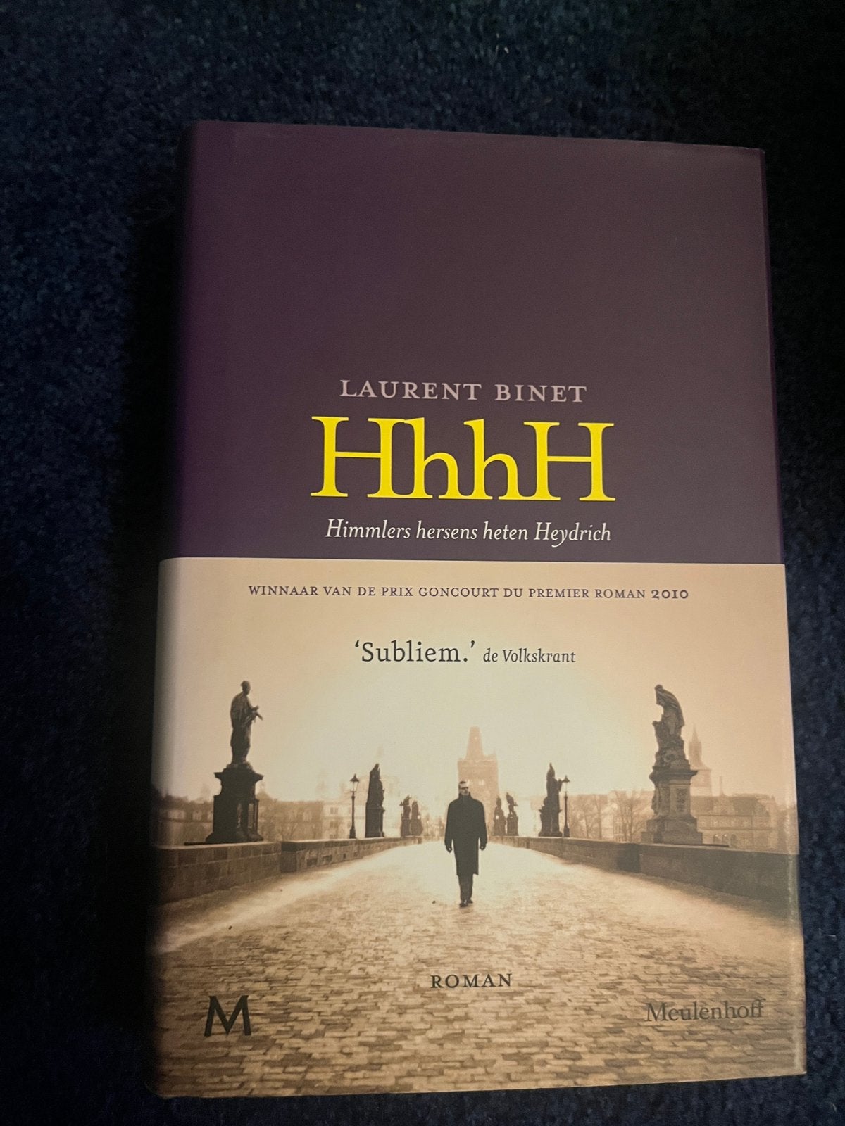 Laurent Binet - HHhH, Ophalen of Verzenden, Zo goed als nieuw, Laurent Binet