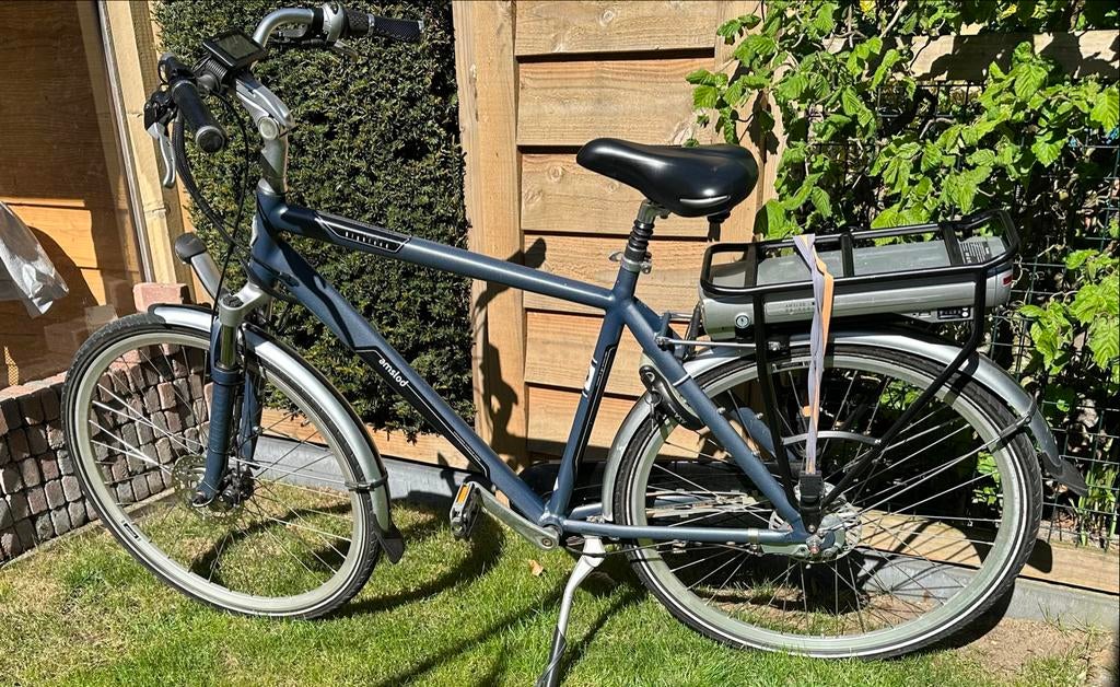 Amslod Highland herenfiets - accu defect., Fietsen en Brommers, Ophalen, Gebruikt, Overige merken