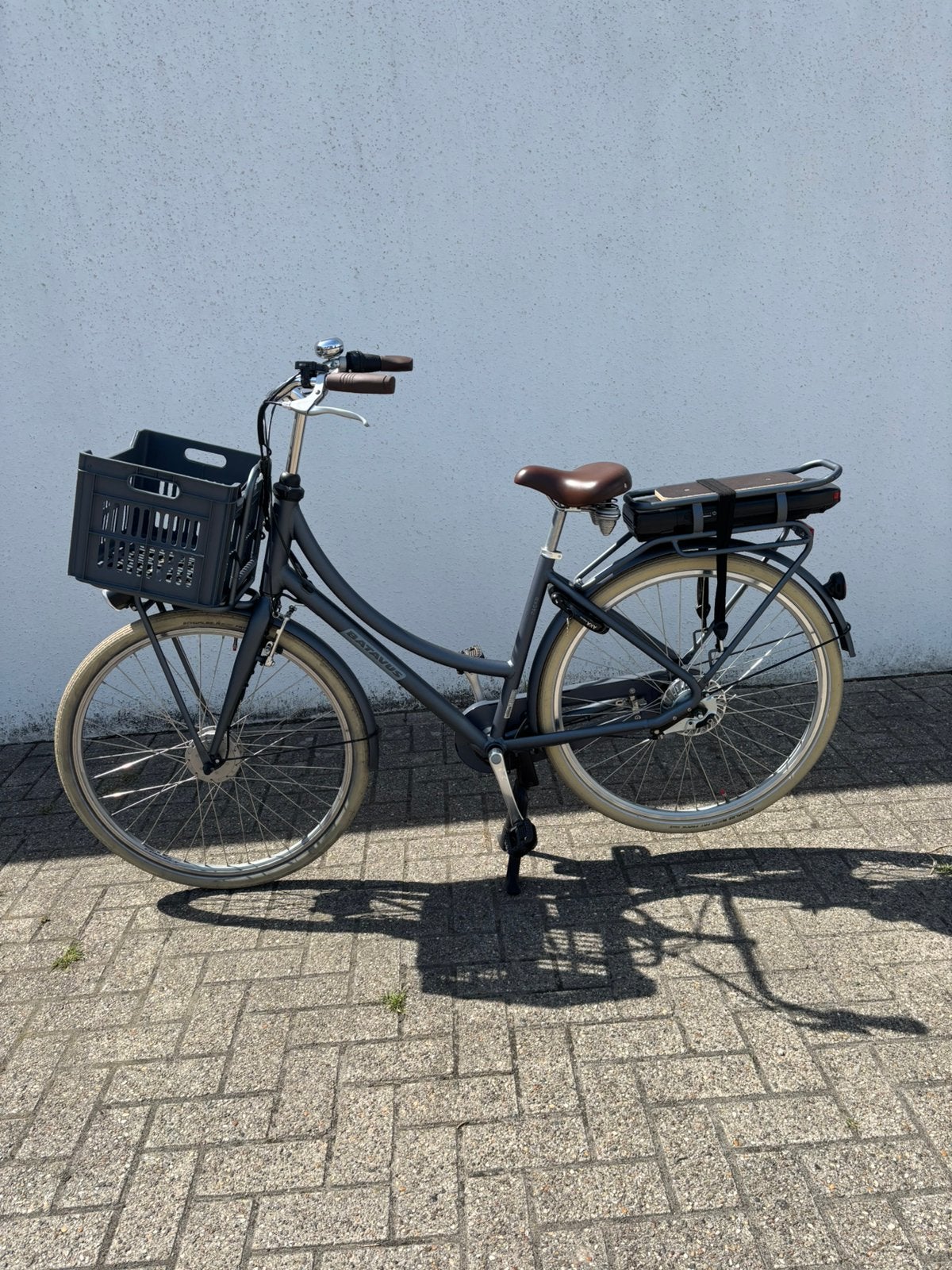Batavus packd e-go met nieuwe accu van half jaar oud., Fietsen en Brommers, 47 tot 51 cm, Ophalen, Zo goed als nieuw, Batavus