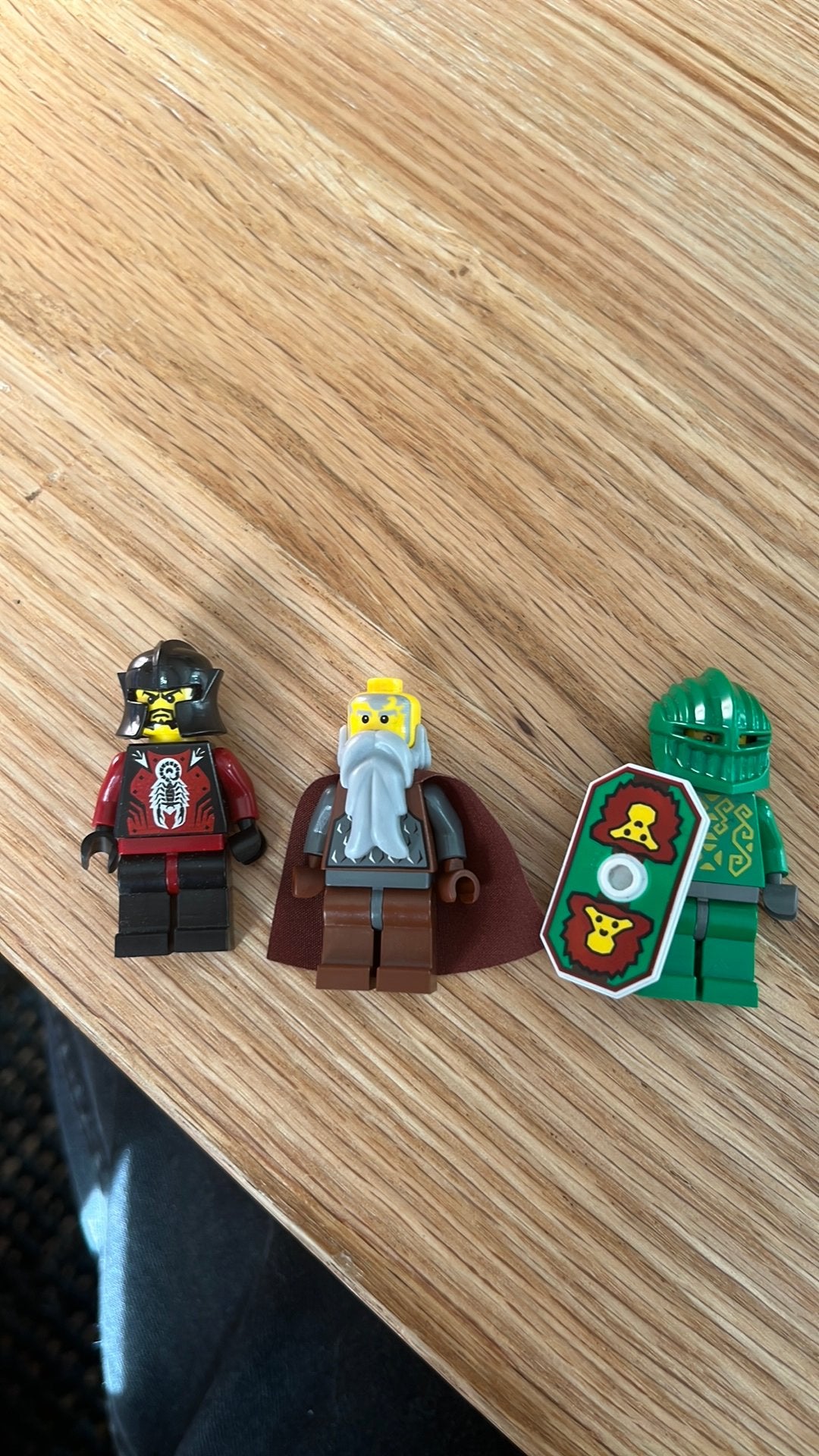 Oude lego ridder figuren, Gebruikt, Lego, Ophalen of Verzenden, Minifiguur