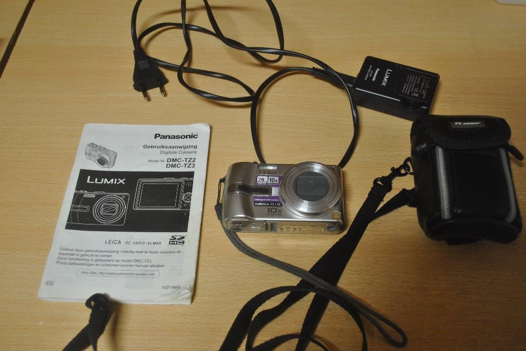 Camera, Panasonic, Lumix DMC-TZ, Audio, Tv en Foto, Fotocamera's Digitaal, Gebruikt, Compact, Ophalen of Verzenden, Overige Merken