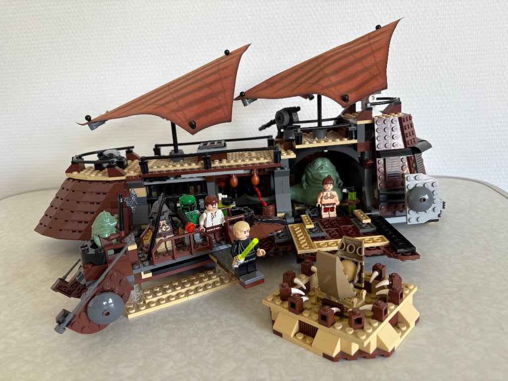LEGO Star Wars 6210 Jabba’s Sail Barge – Vintage 2006, Gebruikt, Star Wars, Lego, Ophalen of Verzenden