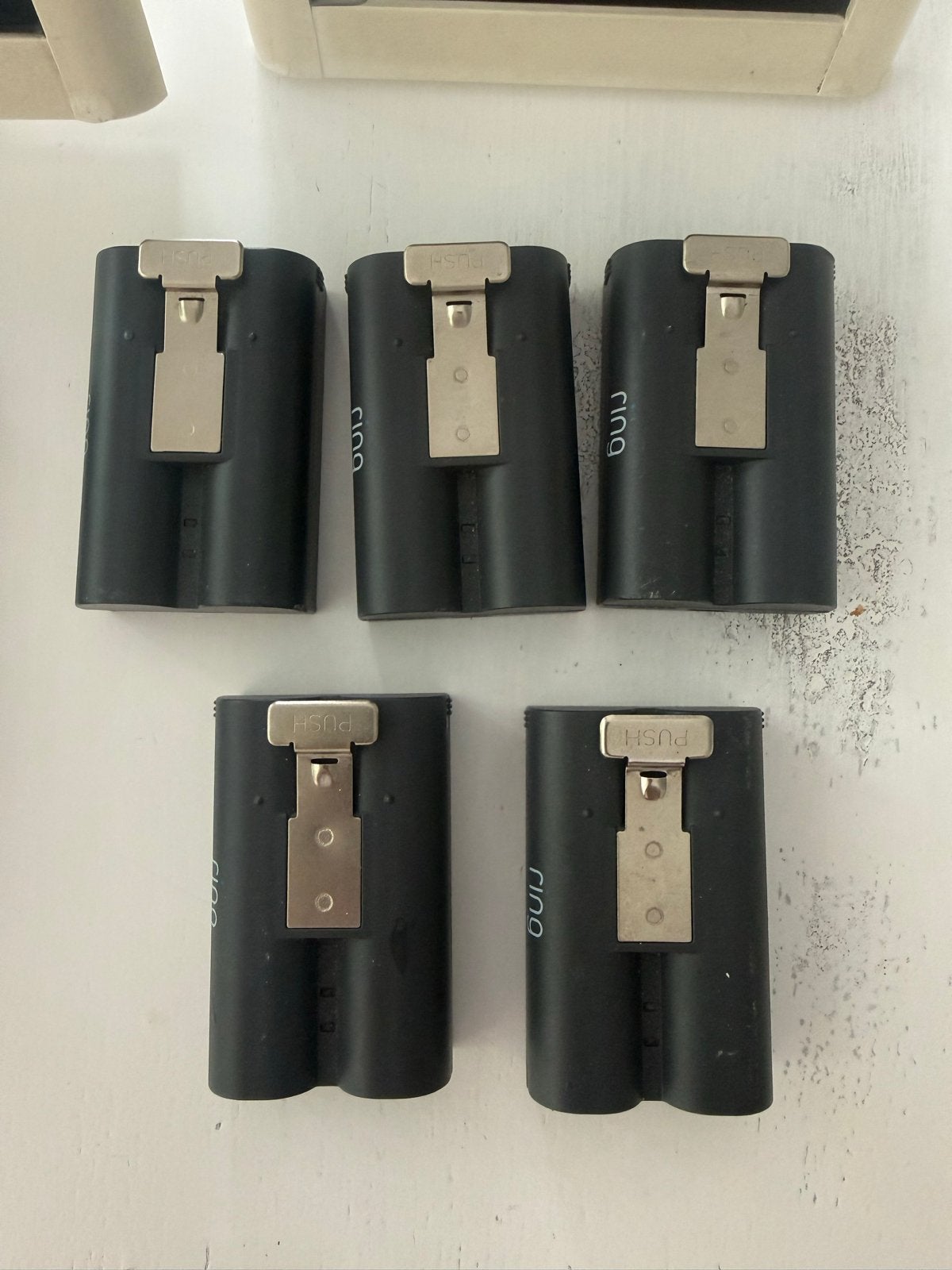 Ring set: Camera's, Deurbel, Solar panels, Batterijen, Ophalen, Gebruikt, Buitencamera