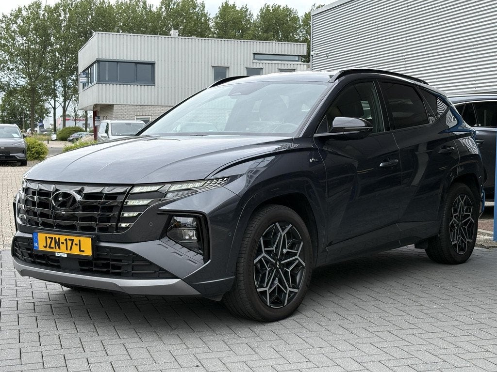 Hyundai Tucson 1.6 T-GDI PHEV N Line 4WD | Stoelverwarming &, Auto's, Hyundai, Automaat, 1350 kg, 14 kWh, Gebruikt