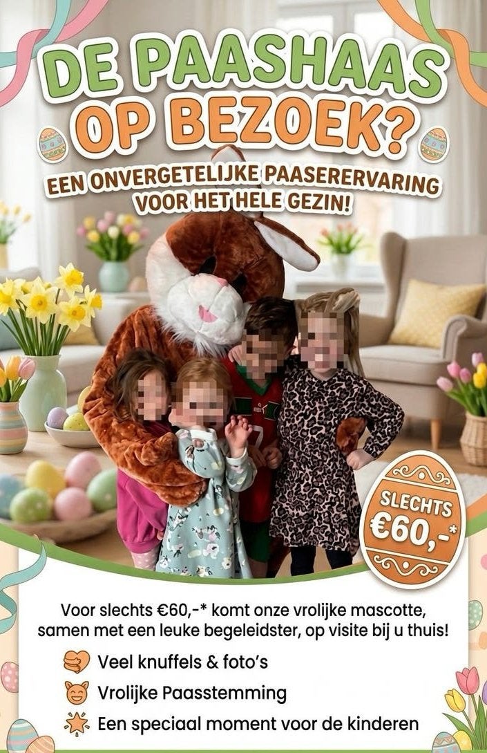 De Paashaas op bezoek? Maak Pasen magisch!, Ophalen of Verzenden, Nieuw