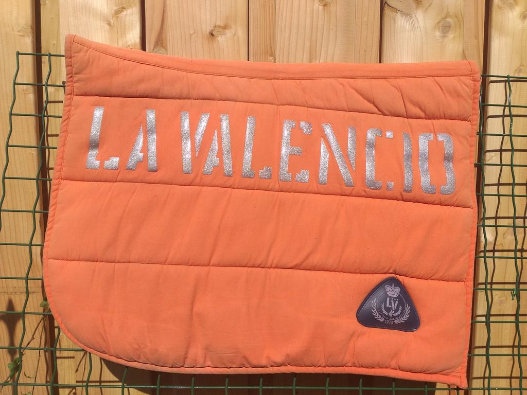 Oranje dekje van la valencio (full), Full (L), Oranje, Gebruikt, Ophalen of Verzenden