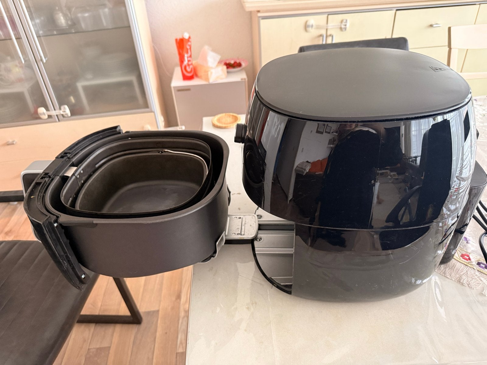 Philips XXL HD9650 Airfryer, Ophalen, Zo goed als nieuw, Airfryer XXL, 1500 gram of meer