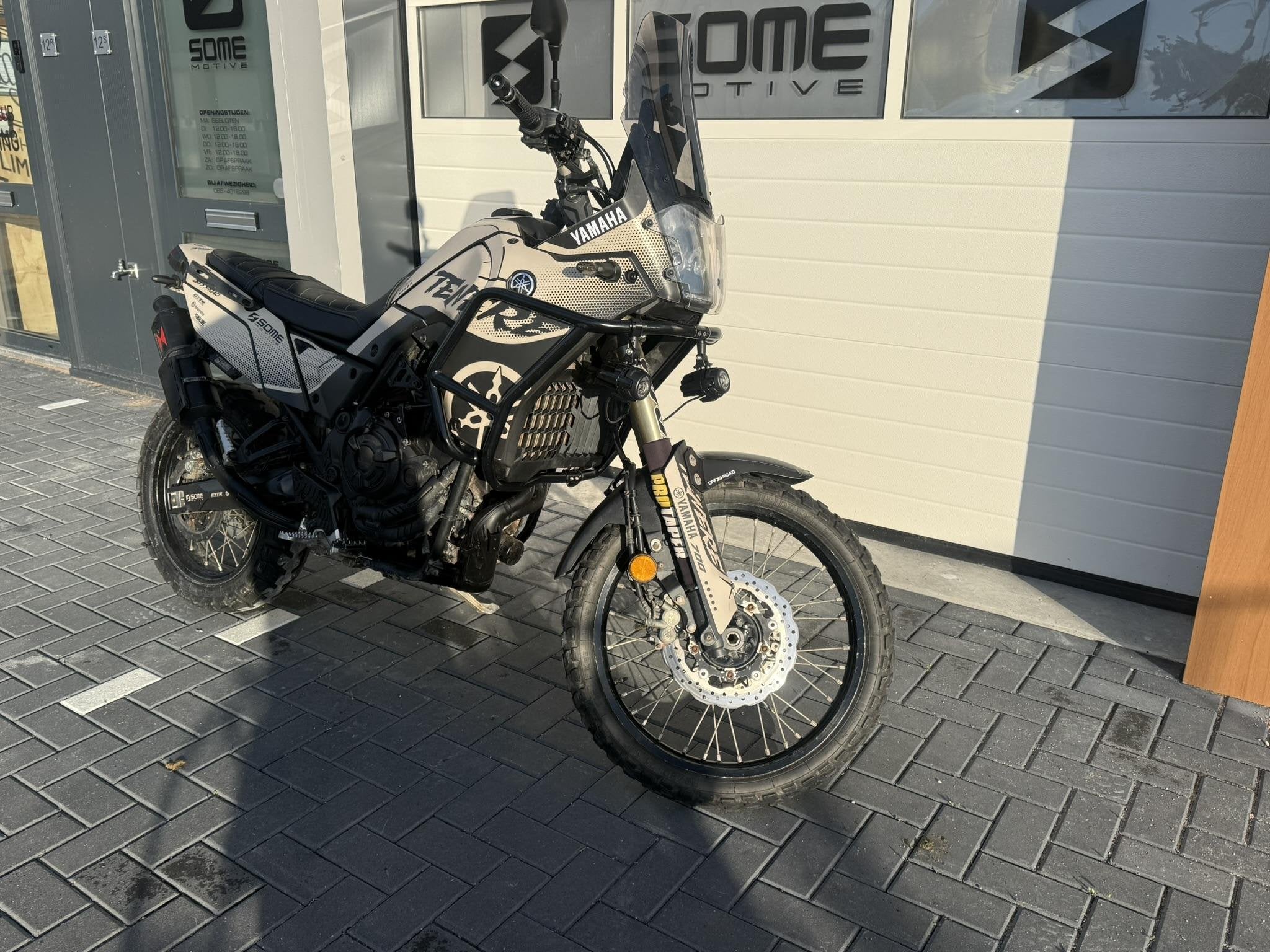 Yamaha Ténéré 700 Custom | Verstralers Blackwidow, Meer dan 35 kW, Toermotor, 689 cc, Handgeschakeld