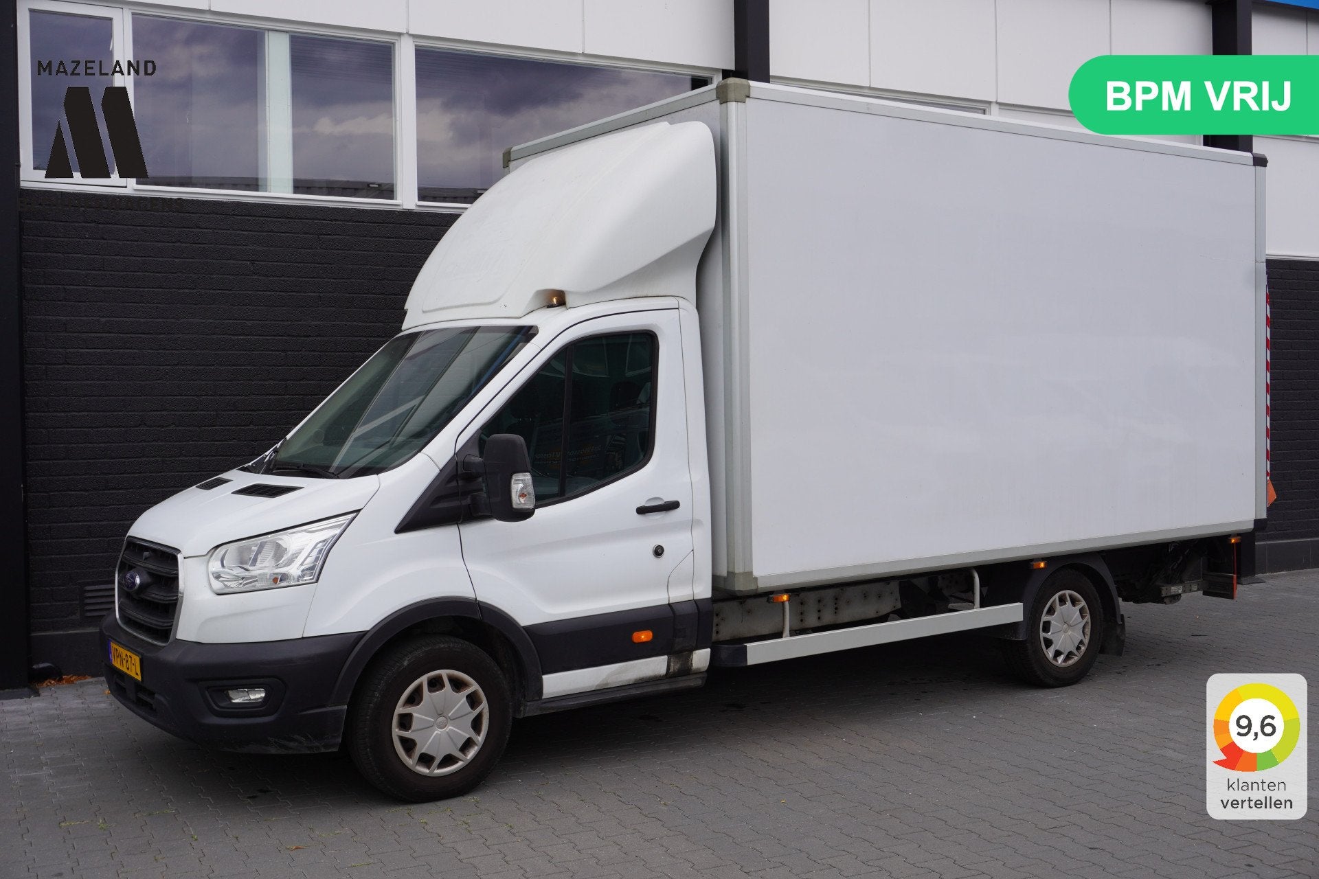 Ford Transit 2.0 TDCI L4 130PK Bakwagen EURO 6 - LAADKLEP -, Voorwielaandrijving, 4 cilinders, Wit, Bedrijf
