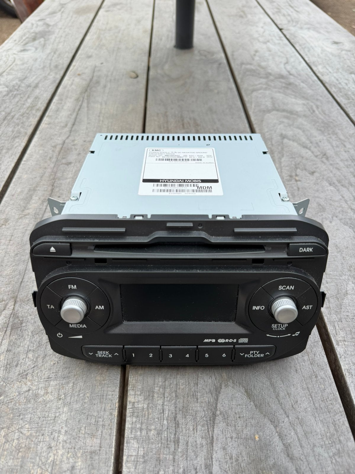 Kia Picanto autoradio
