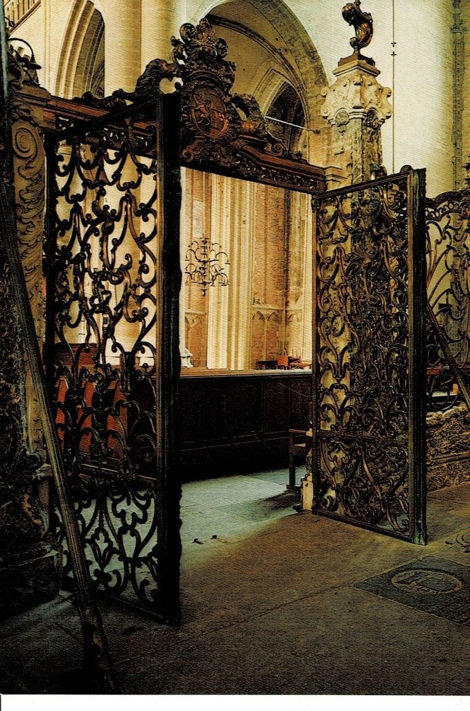 Dordrecht, interieur Grote Kerk, Ophalen of Verzenden, Ongelopen, Zuid-Holland