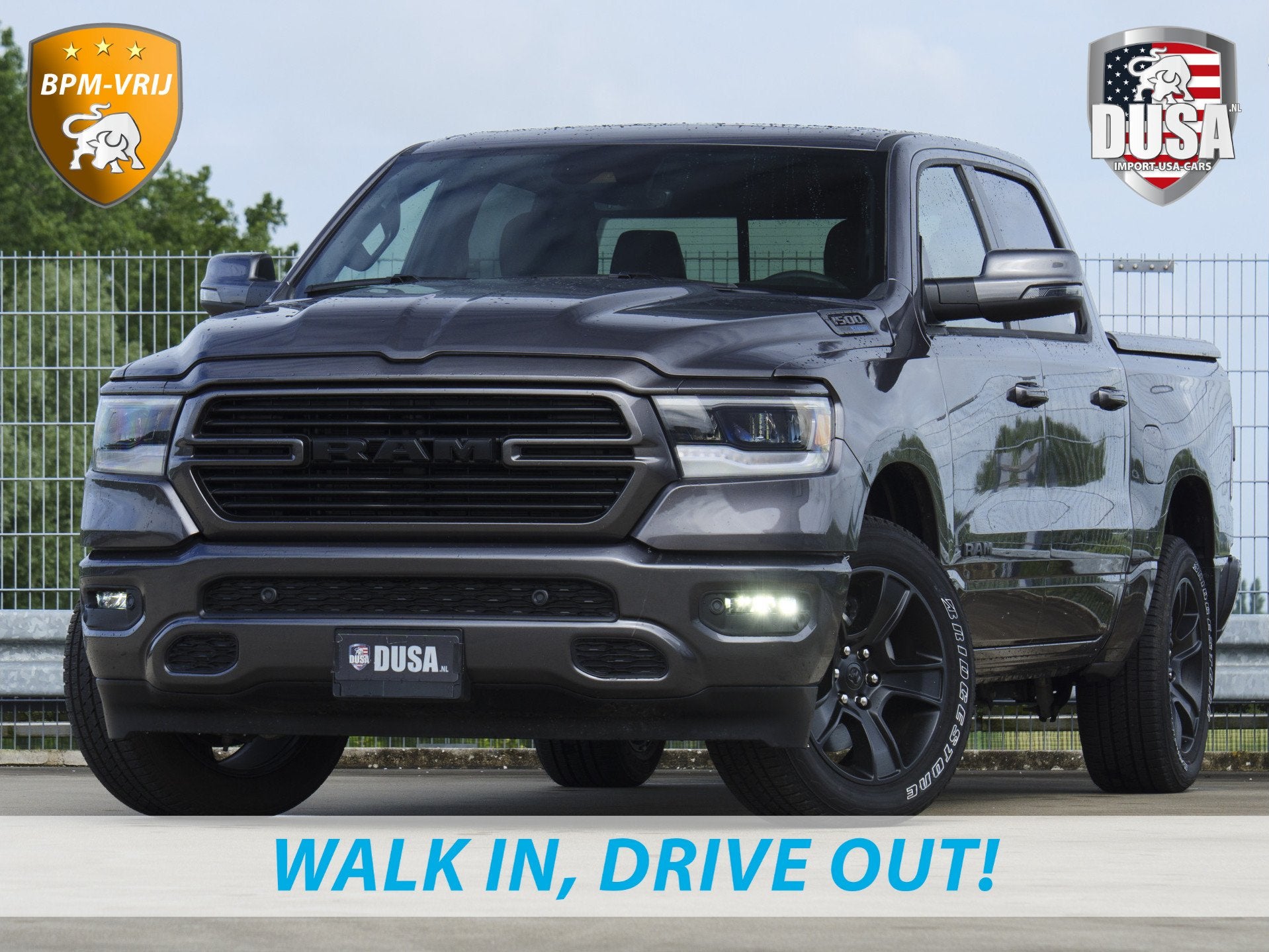 Dodge Ram 1500 | Laramie Sport | 5.7 V8 | HEMI | 4x4 | Crew, Auto's, Automaat, 5654 cc, Bedrijf, RAM 1500