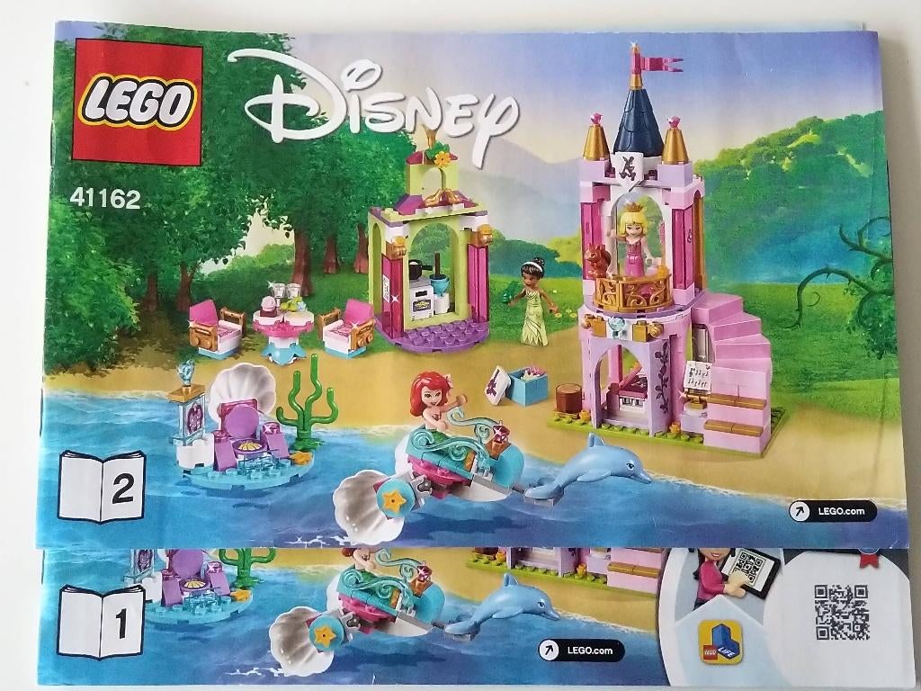 Lego Disney Princess 41162 Ariels, Aurora & Tiana's Viering, Compleet, Lego, Ophalen of Verzenden, Zo goed als nieuw