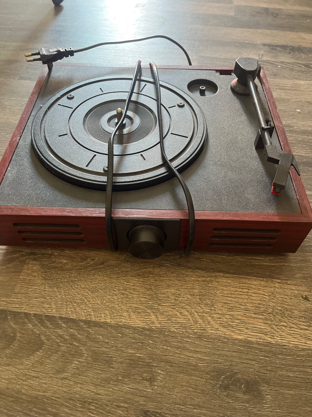 Platenspeler 3-speed record vynil player / Electrophone Plat, Audio, Tv en Foto, Ophalen of Verzenden, Gebruikt, Platenspeler