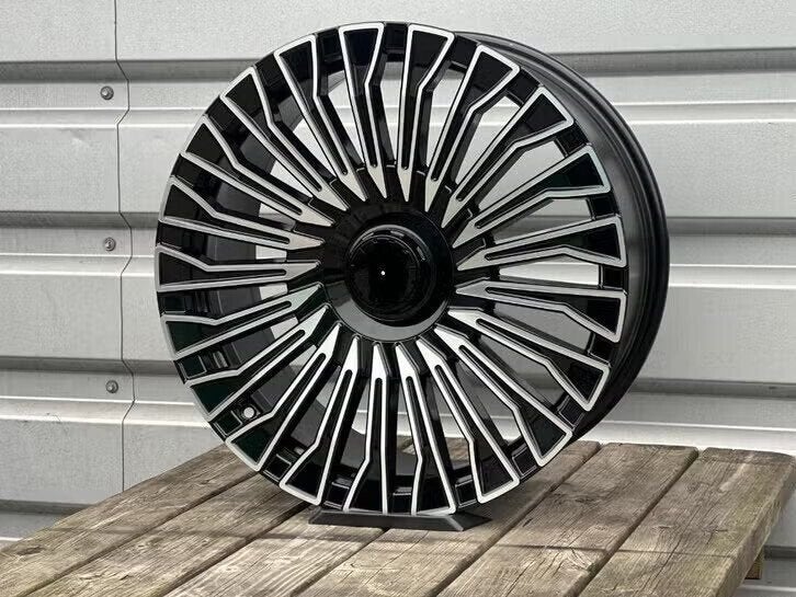 19" MERCEDES Look Nightedition Sportvelgen A B C CLA E GLA V, 19 inch, Gebruikt, Velg(en), -