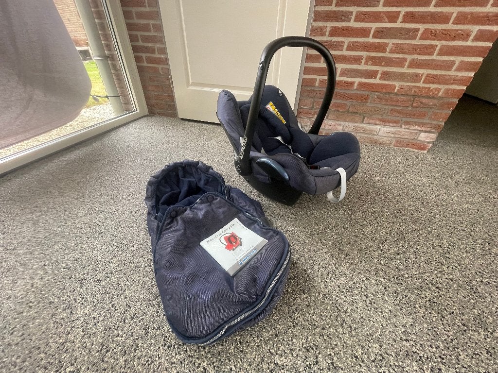 Maxi cosi, Ophalen, Gebruikt