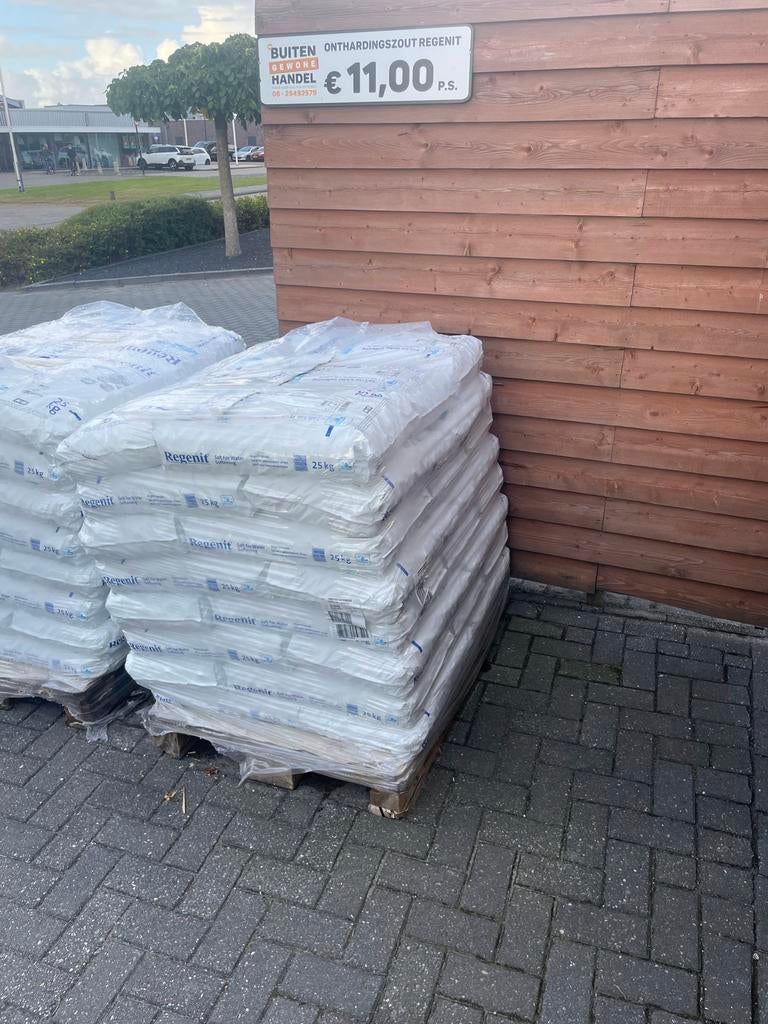 Regenit onthardingszout zouttabletten waterontharder, Tuin en Terras, Ophalen, Nieuw