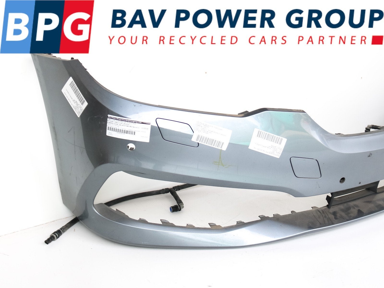 BUMPER VOOR 4 PDC BMW 5 serie (G30) (51117427442), Auto-onderdelen, Gebruikt, Voor, Bumper, BMW