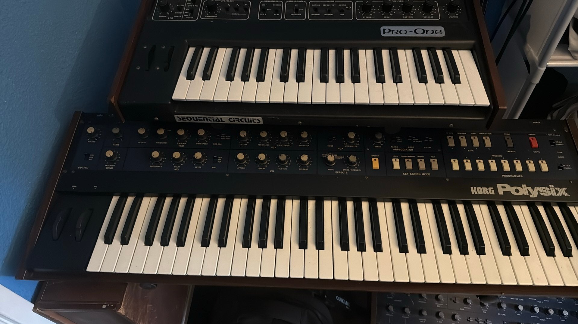 Korg PolySix vintage synthesizer, Ophalen, Zo goed als nieuw, 61 toetsen, Korg