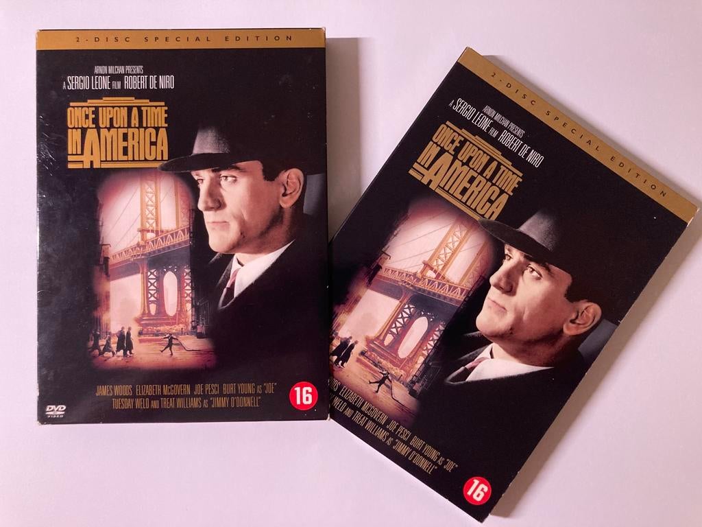 Once Upon a Time in America, 1984 / 2x DVD / Sergio Leone, Vanaf 16 jaar, 1980 tot heden, Ophalen of Verzenden, Zo goed als nieuw