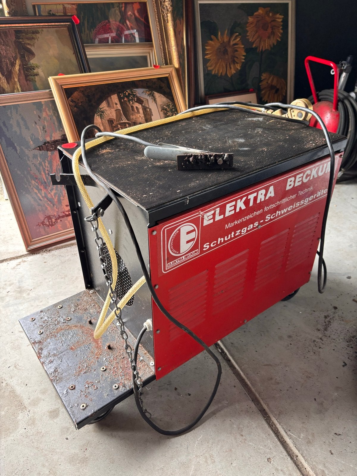 Elektra Beckum CO2 160/30TS MIG/MAG Lasapparaat, Ophalen, Gebruikt, 150 tot 250 ampère, Co2