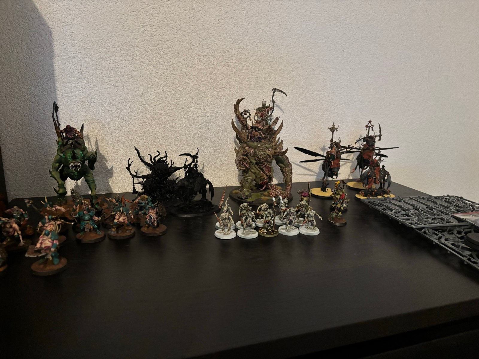 Warhammer AOS maggotkin of Nurgle - leger, Hobby en Vrije tijd, Wargaming, Gebruikt, Figuurtje(s), Warhammer, Ophalen of Verzenden