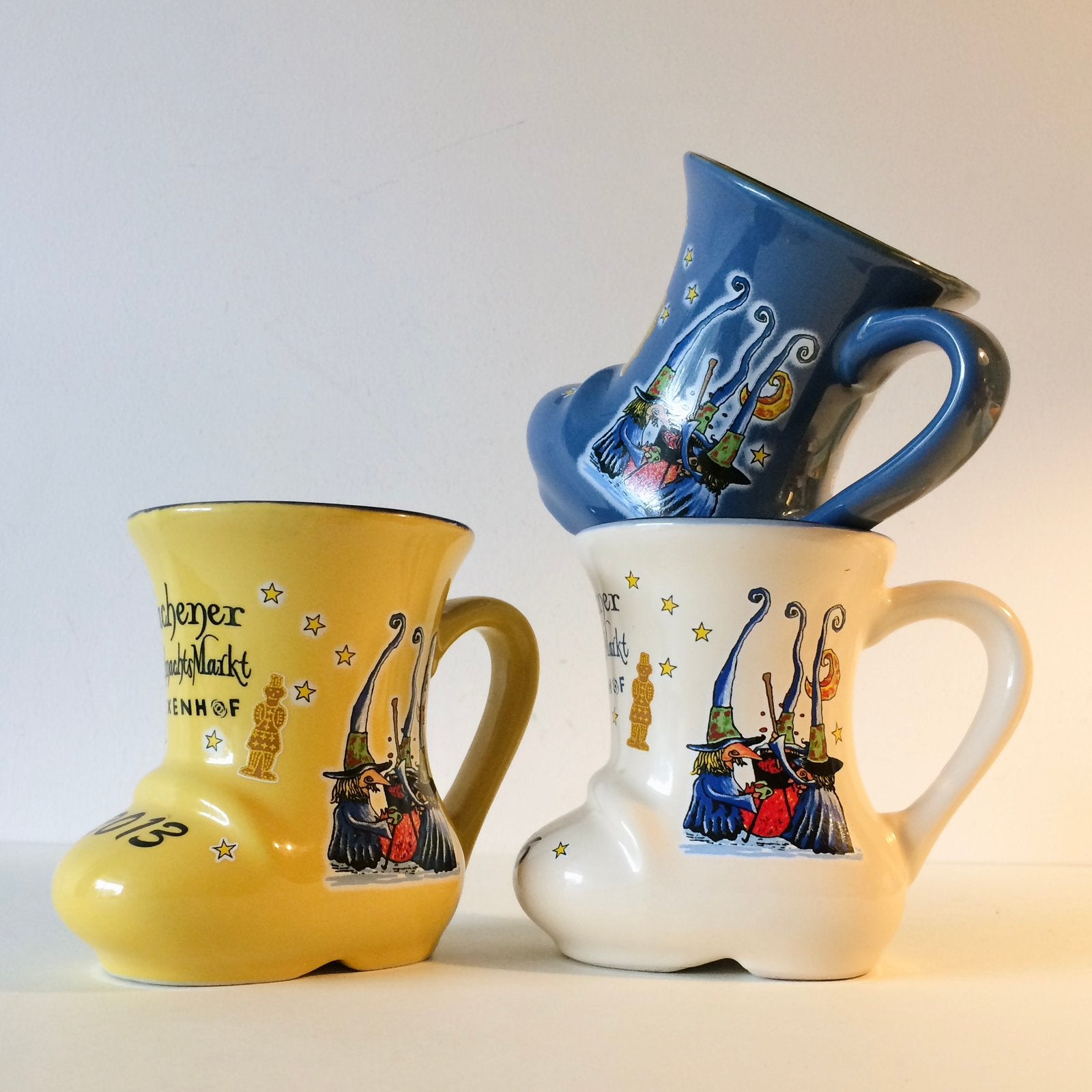 Set van 3 Gluhwein Weihnachtsmarkt Kerstmokken, Diversen, Ophalen of Verzenden, Nieuw