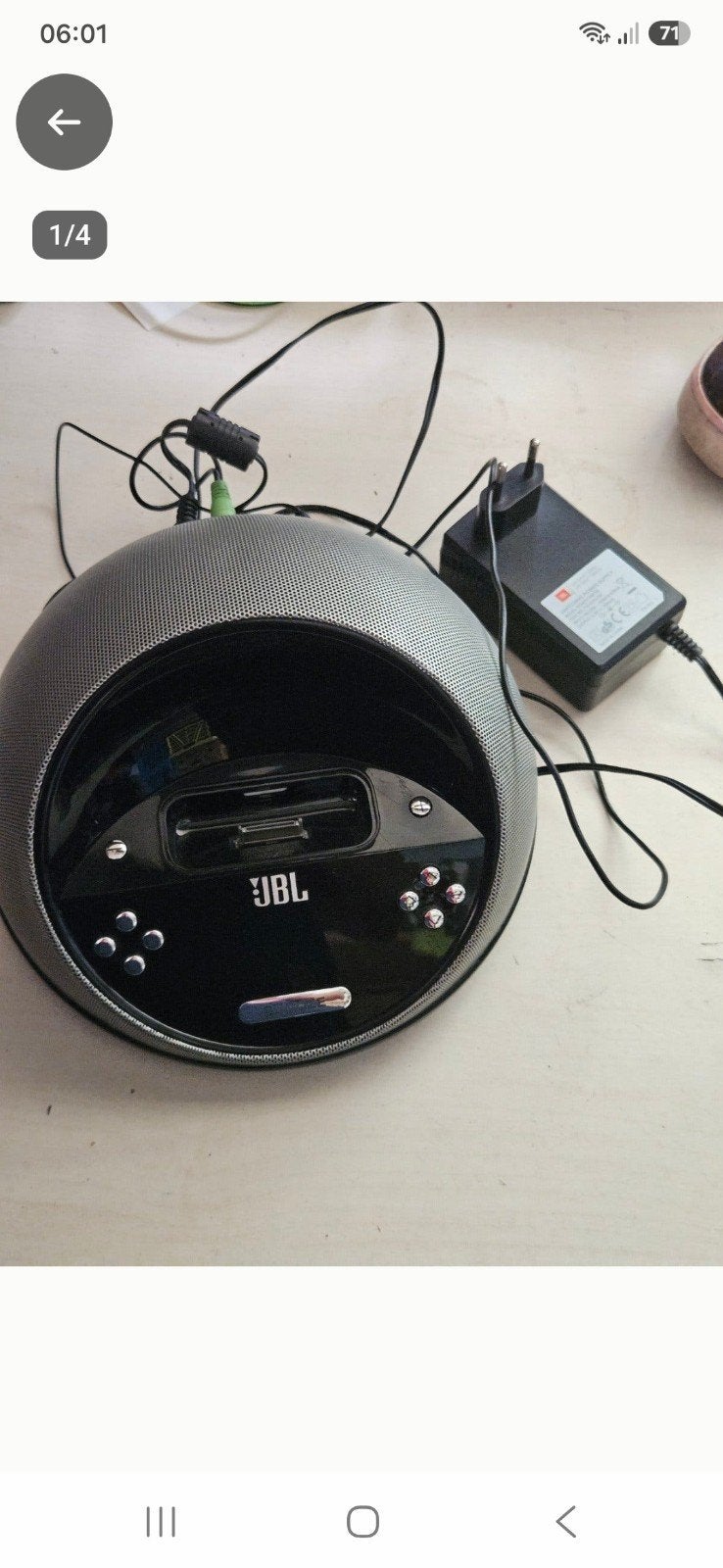 JBL radial
micro superior loudspeaker dock for iPod, Ophalen of Verzenden