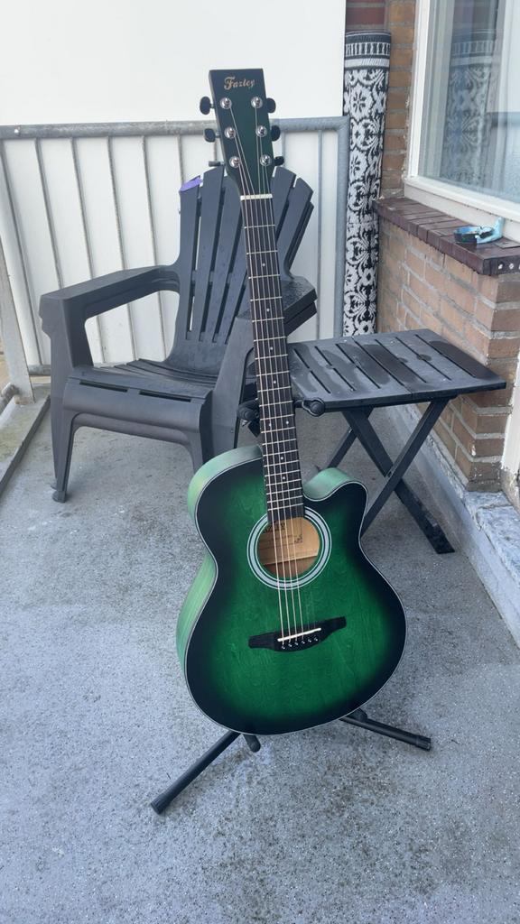 Fazley gitaar zo goed als nieuw - Snel weg!, Ophalen, Zo goed als nieuw, Western- of Steelstringgitaar