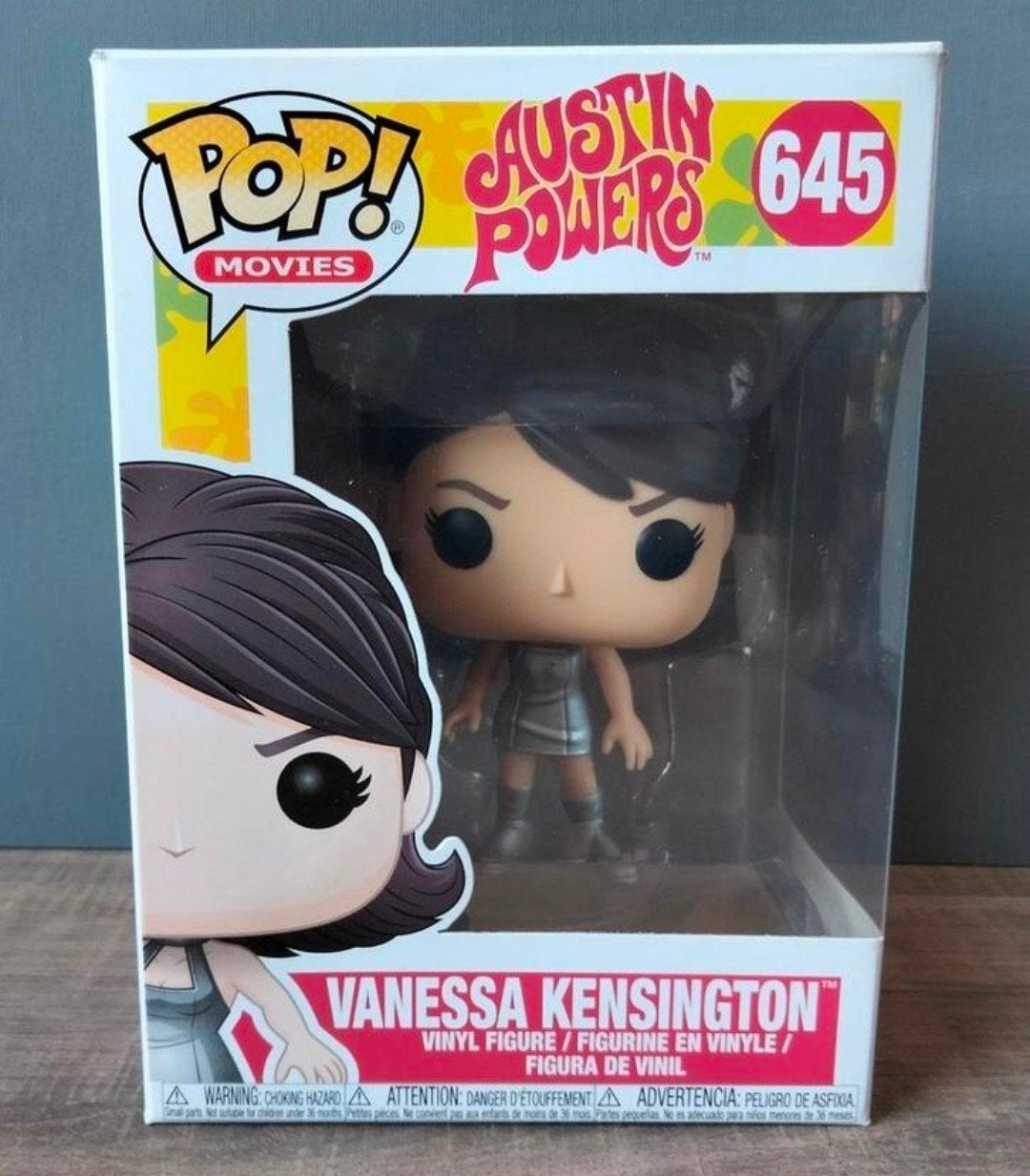 645 Vanessa Kensington Austin Powers Funko Pop, Verzamelen, Poppetjes en Figuurtjes, Verzenden, Zo goed als nieuw