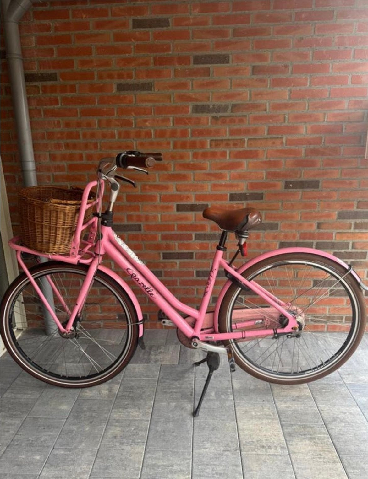 Gazelle damesfiets Miss Grace, Ophalen, Zo goed als nieuw, Mandje, 0 zitjes